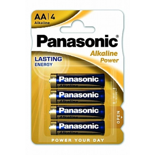 Panasonic Μπαταρίες AA LR6 Alkaline Power 4τεμ (537001)