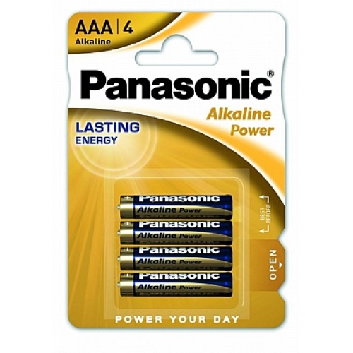 Panasonic Μπαταρίες AAA LR03 Alkaline Power 4τεμ (537002)