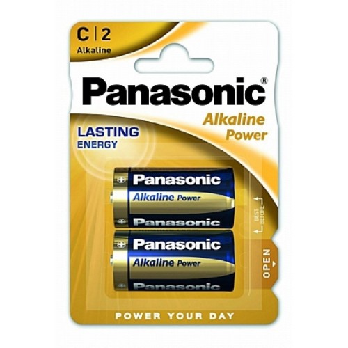 Panasonic Μπαταρίες C LR14 Alkaline Power 2τεμ (537003)