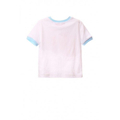 Agatha Ruiz De La Prada T-Shirt Λευκό με Χρωματιστή Μαργαρίτα (PVTSH.0172)