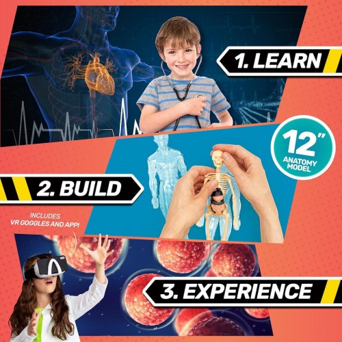 Abacus Stem Lab Body Lab VR Επιστημονικό Σετ Εικονικής Πραγματικότητας με Γυαλιά (AB43317)