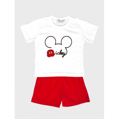 Σετ Τοπ με Βερμούδα Mickey (22550007)