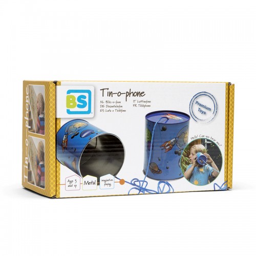 BS Toys Tin-o-Phone Αυτοσχέδιο Τηλέφωνο (GA361)