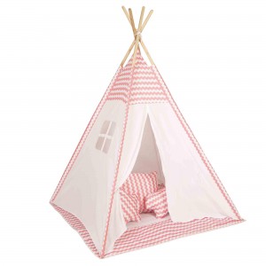 Σκηνή Baby Adventure Teepee Pink Wave (BR75045)