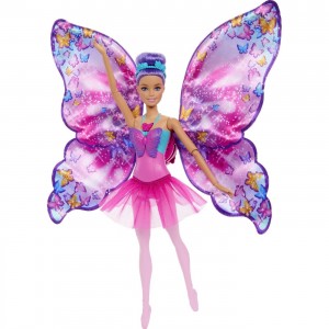 Mattel Barbie Μπαλαρίνα Dance and Flutter (HXJ10)