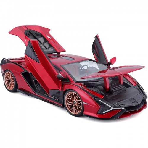 Bburago 1:18 Lamborghini Sian FKP 37 Red (11046)