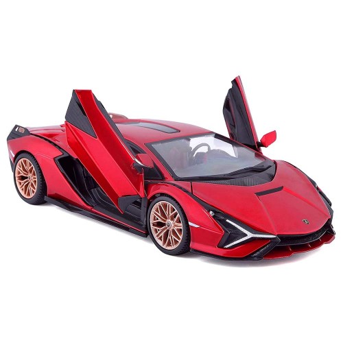 Bburago 1/24 Lamborghini Sian FKP37 Red (21099)