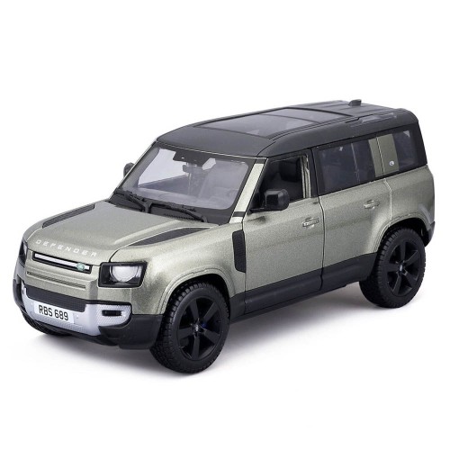 Bburago 1/24 Land Rover Defender-110 2022 Green (21101)