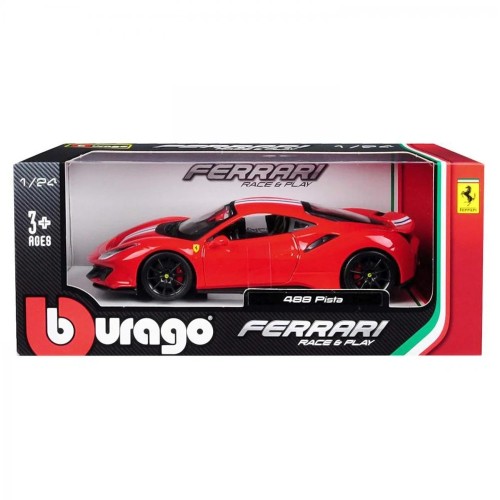 Bburago 1/24 Ferrari 488 Pista Red (26026)