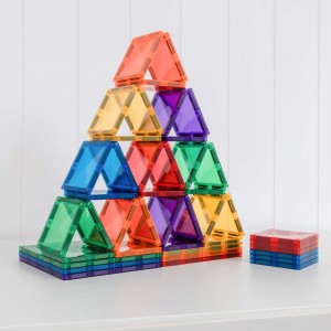 Connetix Tiles Rainbow Square Pack 42pc (CON-EU-R42)