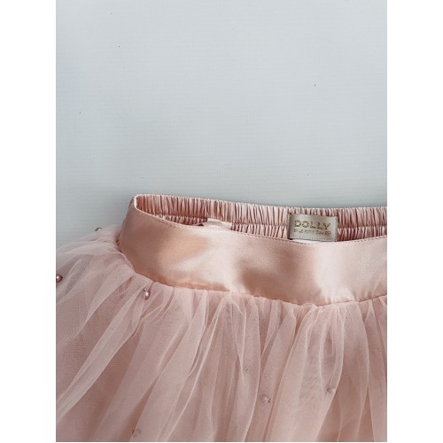 Dolly By Le Petit Tom Φόρεμα και Φούστα 2in1  Pearl Cute Tulle Dollypink 6-8y (63405)