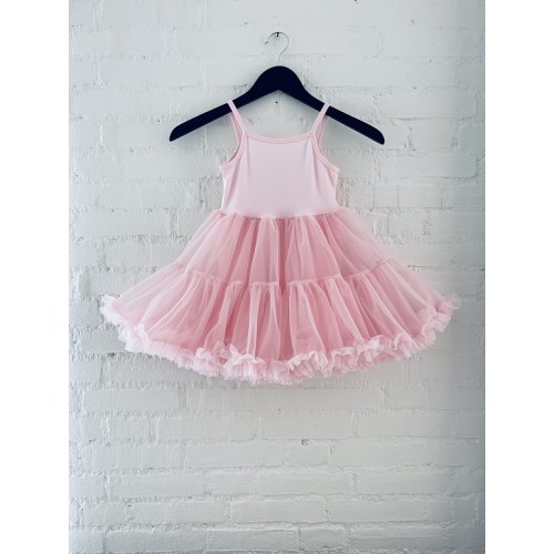 Dolly By Le Petti Tom Φόρεμα Spaghetti Tutu Dress Donut Pink 6-8y (01175117)