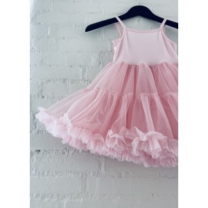 Dolly By Le Petti Tom Φόρεμα Spaghetti Tutu Dress Donut Pink 4-6y (01142349)