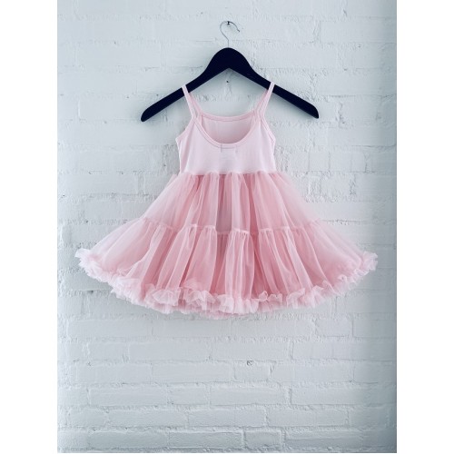 Dolly By Le Petti Tom Φόρεμα Spaghetti Tutu Dress Donut Pink 6-8y (01175117)