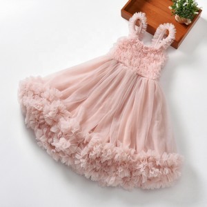 Dolly By Le Petit Tom Φόρεμα Pettidress Ballet Pink 4-6y (97411)