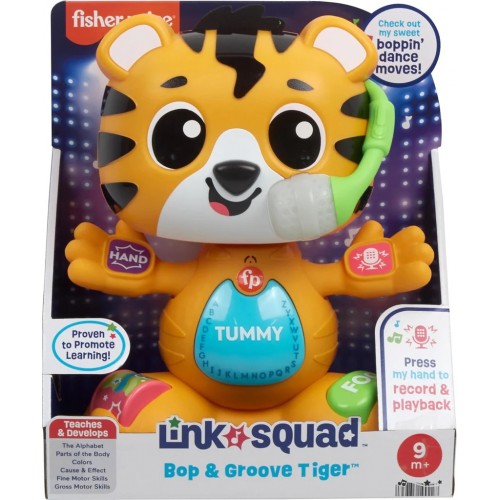 Fisher Price Link Squad Τίγρης Ο Τραγουδιστούλης (HYL08)