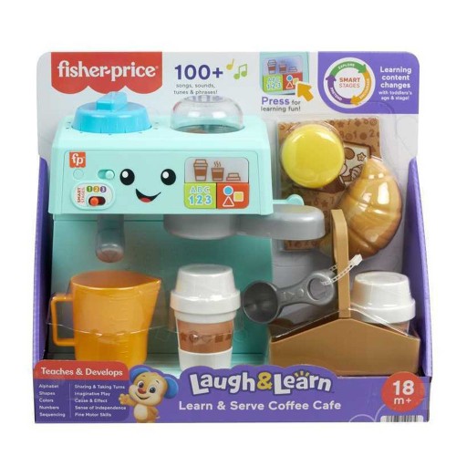 Fisher Price Παίζω & Μαθαίνω Εκπαιδευτική Καφετιέρα (HYR99)