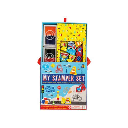 Floss and Rock Construction Stamper Set (48P6034)