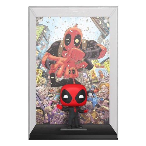 Funko POP! Comic Cover Vinyl Figure Deadpool in Black Suit (46)