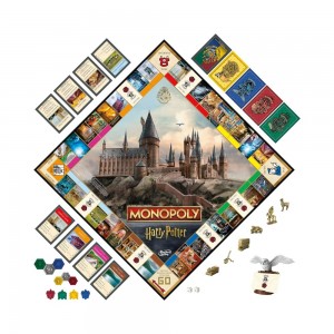 Hasbro Monopoly Harry Potter A Magical Adventure At Hogwarts (Ελληνική Έκδοση) (F9422)