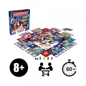 Hasbro Monopoly Marvel Flip Edition (F9931)