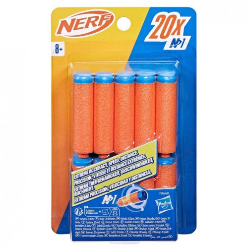 Hasbro Nerf N Series N1 Darts Refill 20τεμ (F8640)