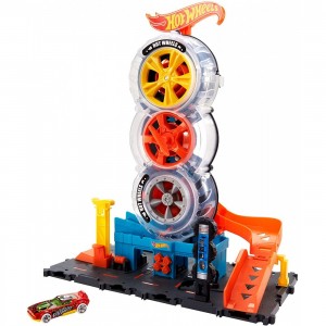 Hot Wheels Πίστα με Περιστρεφόμενες Ρόδες (HDP02)