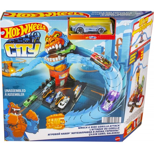 Hot Wheels City Πίστα με Θηρία (HDR29/HDR30)