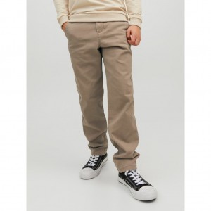 Jack and Jones Junior Παντελόνι Chino Beige (12224625)