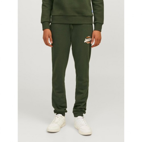 Jack and Jones Junior Παντελόνι Φούτερ Kombu Green (12258851)