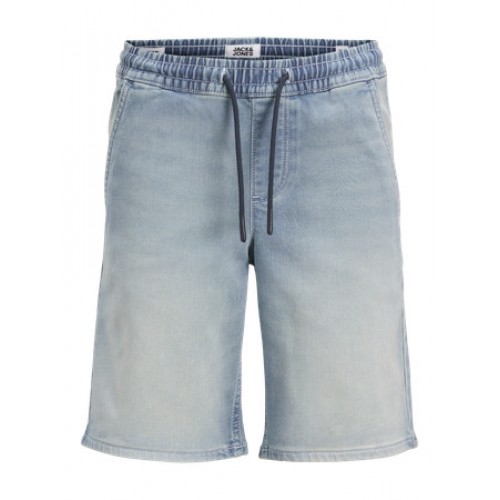 Jack and Jones Junior Βερμούδα Jeans με Λάστιχο (12273540)