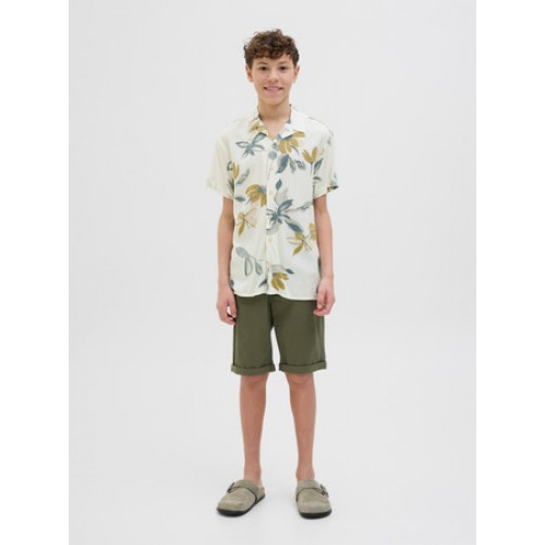 Jack and Jones Junior Πουκάμισο Varenna Cloud Dancer (12274225)