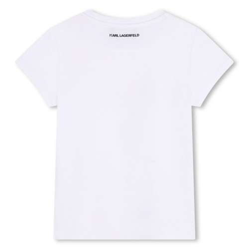 Karl Lagerfeld T-Shirt Λευκό Νο12 (Z30211 10P)