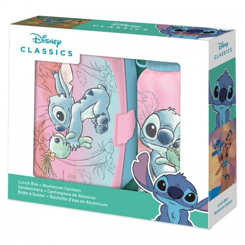 Kids Licensing Stitch Σετ Παγούρι και Δοχείο Φαγητού (88449)