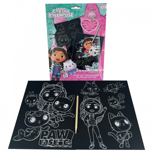 Kids Licensing Gabby Scratching Set (88557)