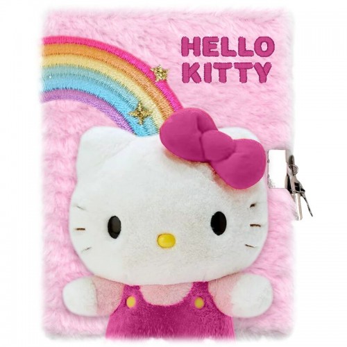 Kids Licensing Σημειωματάριο Hello Kitty Λούτρινο (88697)