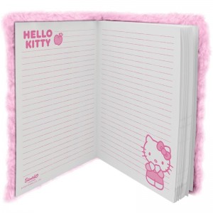 Kids Licensing Σημειωματάριο Hello Kitty Λούτρινο (88697)