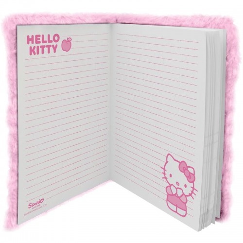 Kids Licensing Σημειωματάριο Hello Kitty Λούτρινο (88697)