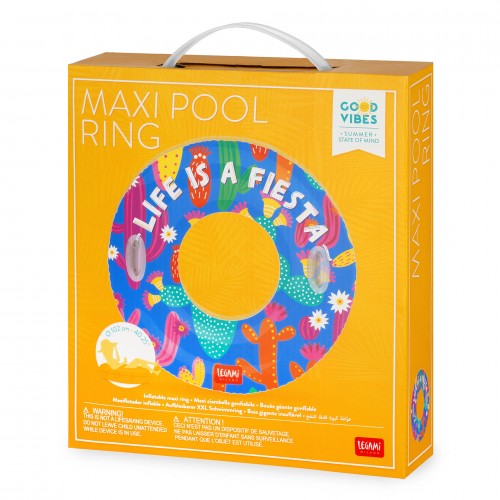 Legami Inflatable Maxi Pool Ring Cactus (SWIM0015)