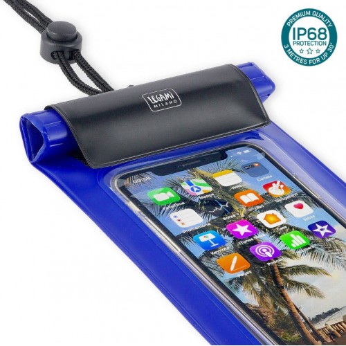 Legami Waterproof Smartphone Pouch Blue (WPP0004)