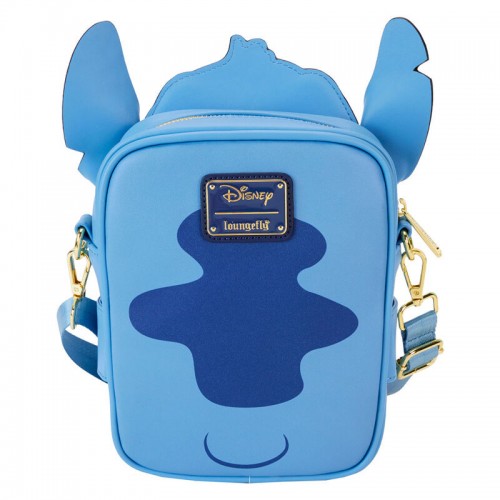 Loungefly Τσαντάκι Ώμου με Πορτοφόλι Κερμάτων Disney Stitch Camping Cuties (51408)