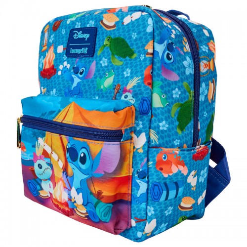 Loungefly Stitch Σακίδιο Camping Cuties (51410)