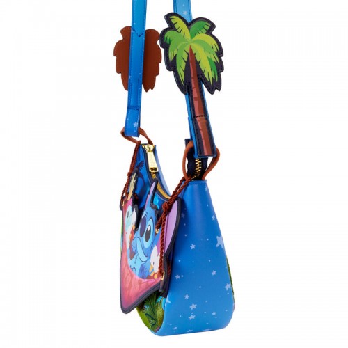 Loungefly Τσαντάκι Ώμου Disney Stitch Camping Cuties (51412)