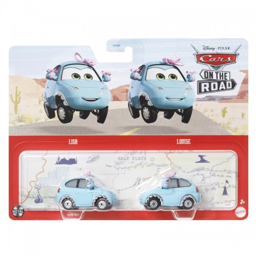 Cars On The Road Set of 2 - Lisa & Louise (DVX99/HLH68)