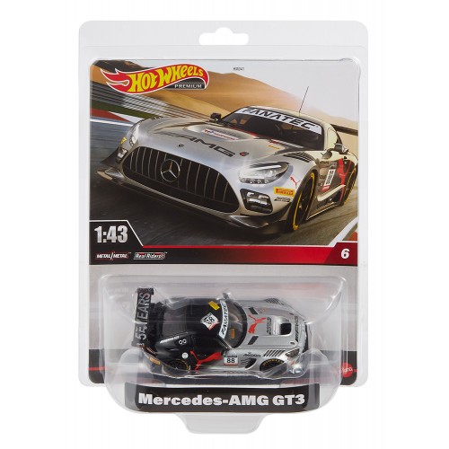 Hot Wheels Premium 1:43 Mercedes - AMG GT3 (HMD41/HMD44)