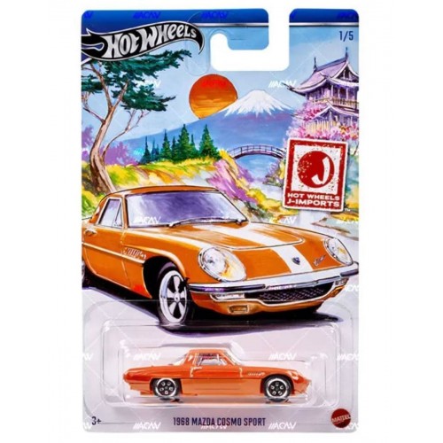 Hot Wheels J Imports 1:64 1968 Mazda Cosmo Sport (HWR57/HRT00)