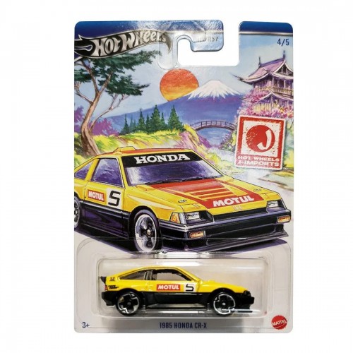 Hot Wheels J Imports 1:64 1985 Honda CR-X (HWR57/HRT03)