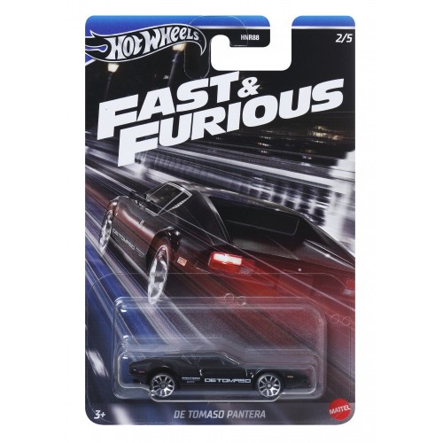 Hot Wheels Fast and Furious 1:64 De Tomaso Pantera (HNR88/HRW52)