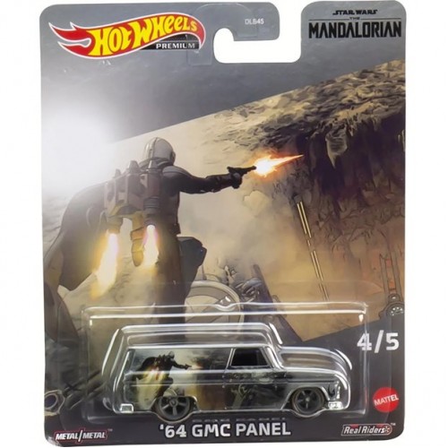 Hot Wheels Premium Star Wars Mandalorian 1:64 '64 GMC Panel (DLB45/HCK94)