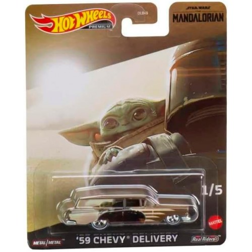 Hot Wheels Premium Star Wars Mandalorian 1:64 '59 Chevy Delivery (DLB45/HCK96)